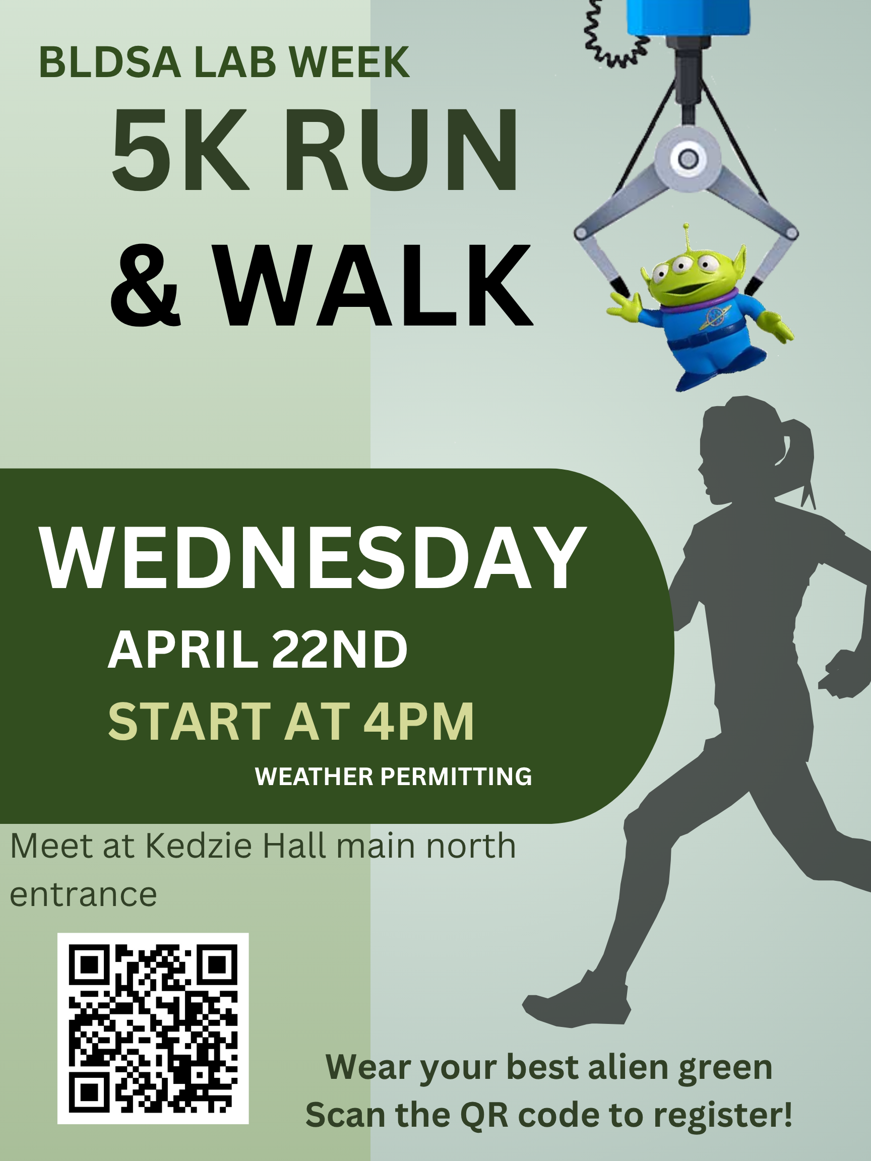 Lab Week 5K Flyer